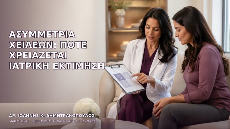 Ασυμμετρία Χειλέων: Πότε Χρειάζεται Ιατρική Εκτίμηση