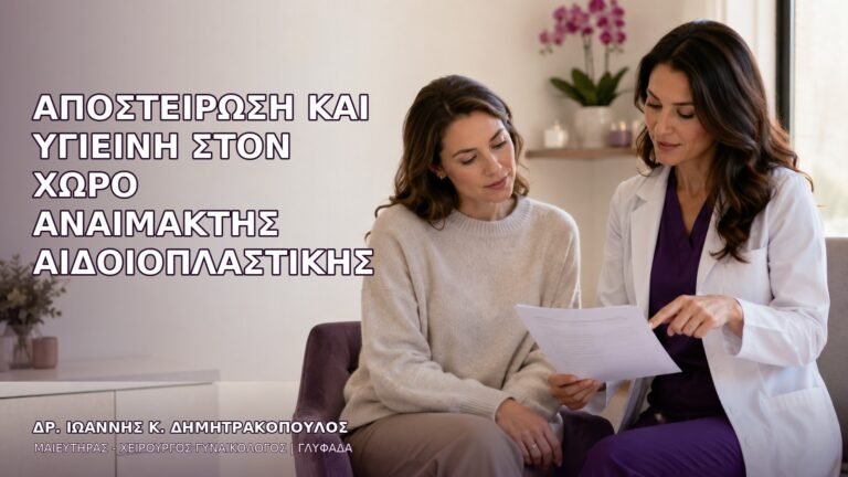 Αποστείρωση και Υγιεινή στον Χώρο Αναίμακτης Αιδοιοπλαστικής