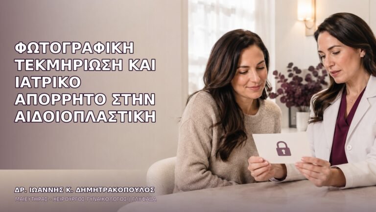 Φωτογραφική Τεκμηρίωση και Ιατρικό Απόρρητο στην Αιδοιοπλαστική