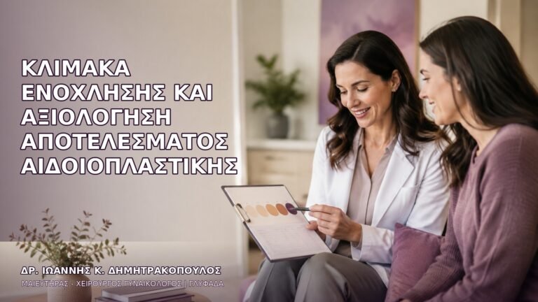 Κλίμακα Ενόχλησης και Αξιολόγηση Αποτελέσματος Αιδοιοπλαστικής