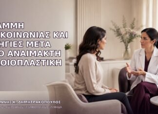 Γραμμή Επικοινωνίας και Οδηγίες μετά από Αναίμακτη Αιδοιοπλαστική