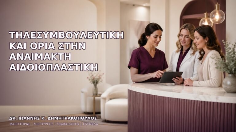 Τηλεσυμβουλευτική και Όρια στην Αναίμακτη Αιδοιοπλαστική