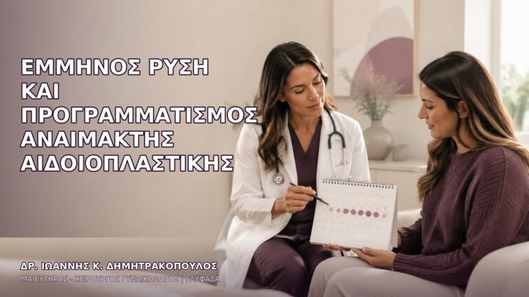 Έμμηνος Ρύση και Προγραμματισμός Αναίμακτης Αιδοιοπλαστικής