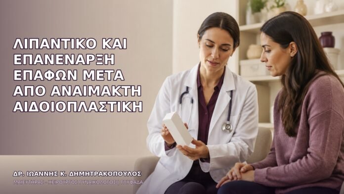 anaimakti-aidoioplastiki-1528 Λιπαντικό και Επανέναρξη Επαφών μετά από Αναίμακτη Αιδοιοπλαστική