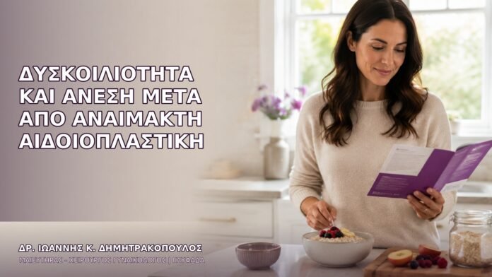 anaimakti-aidoioplastiki-1534 Δυσκοιλιότητα και Άνεση μετά από Αναίμακτη Αιδοιοπλαστική