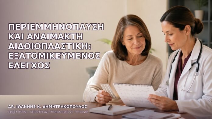 Περιεμμηνόπαυση και Αναίμακτη Αιδοιοπλαστική: Εξατομικευμένος Έλεγχος