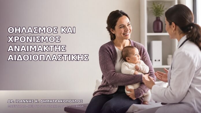 Θηλασμός και Χρονισμός Αναίμακτης Αιδοιοπλαστικής