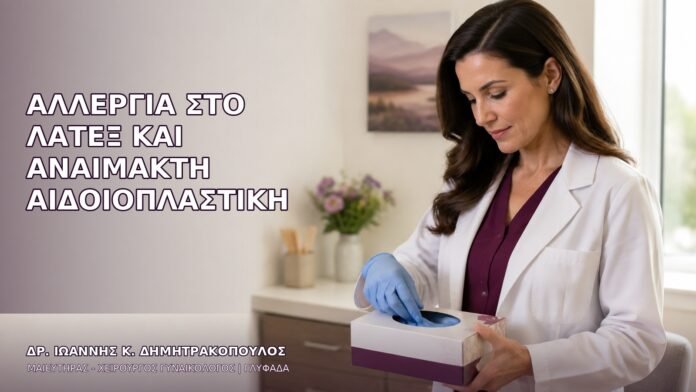 Αλλεργία στο Λάτεξ και Αναίμακτη Αιδοιοπλαστική