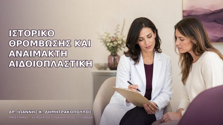 Ιστορικό Θρόμβωσης και Αναίμακτη Αιδοιοπλαστική