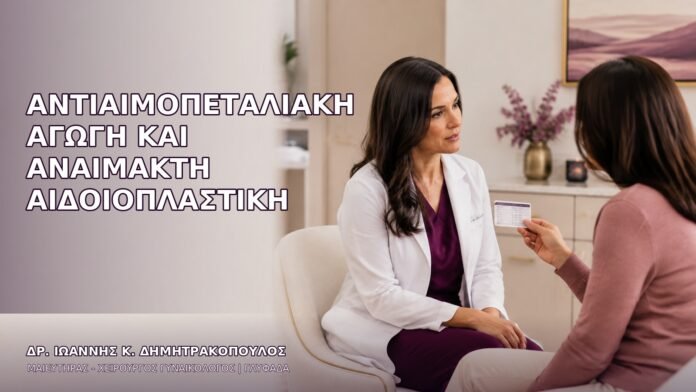 anaimakti-aidoioplastiki-1562 Αντιαιμοπεταλιακή Αγωγή και Αναίμακτη Αιδοιοπλαστική