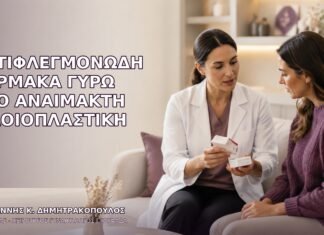 Αντιφλεγμονώδη Φάρμακα γύρω από Αναίμακτη Αιδοιοπλαστική