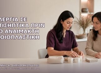 Αλλεργία σε Αντισηπτικά πριν από Αναίμακτη Αιδοιοπλαστική Αλλεργία σε Αντισηπτικά πριν από Αναίμακτη Αιδοιοπλαστική