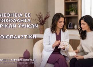 Ευαισθησία σε Αυτοκόλλητα Ιατρικών Υλικών και Αιδοιοπλαστική