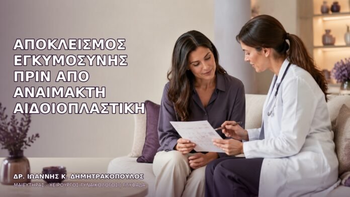 Αποκλεισμός Εγκυμοσύνης πριν από Αναίμακτη Αιδοιοπλαστική
