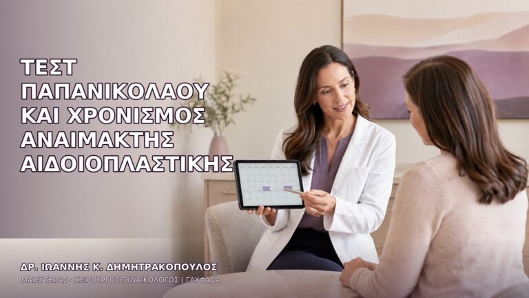 Τεστ Παπανικολάου και Χρονισμός Αναίμακτης Αιδοιοπλαστικής