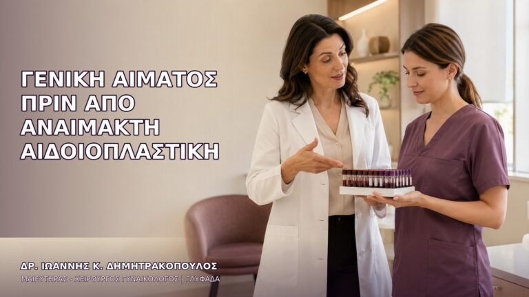 Γενική Αίματος πριν από Αναίμακτη Αιδοιοπλαστική