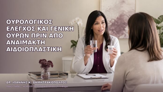 anaimakti-aidoioplastiki-1579 Ουρολογικός Έλεγχος και Γενική Ούρων πριν από Αναίμακτη Αιδοιοπλαστική