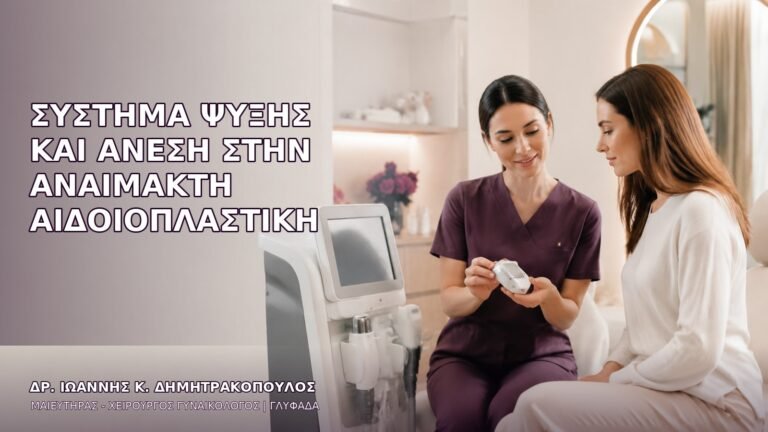 Σύστημα Ψύξης και Άνεση στην Αναίμακτη Αιδοιοπλαστική