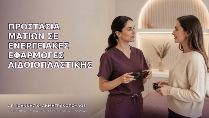 Προστασία Ματιών σε Ενεργειακές Εφαρμογές Αιδοιοπλαστικής