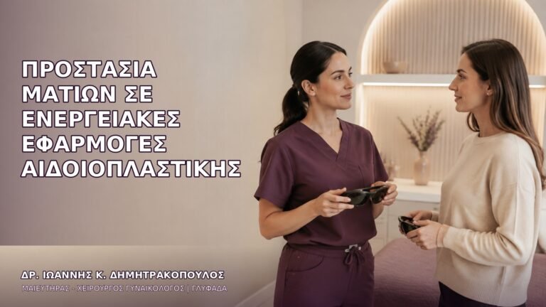 Προστασία Ματιών σε Ενεργειακές Εφαρμογές Αιδοιοπλαστικής