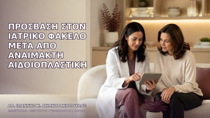 Πρόσβαση στον Ιατρικό Φάκελο μετά από Αναίμακτη Αιδοιοπλαστική
