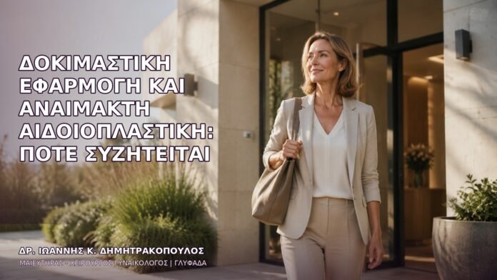 anaimakti-aidoioplastiki-1615 Δοκιμαστική Εφαρμογή και Αναίμακτη Αιδοιοπλαστική: Πότε Συζητείται