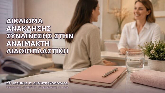 anaimakti-aidoioplastiki-1617 Δικαίωμα Ανάκλησης Συναίνεσης στην Αναίμακτη Αιδοιοπλαστική