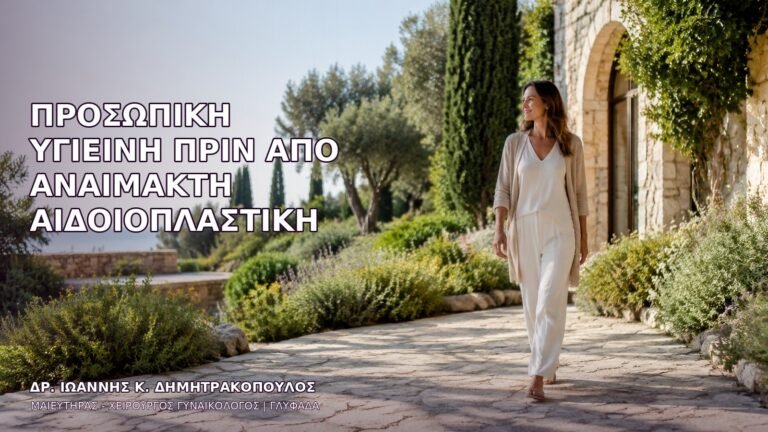 Προσωπική Υγιεινή πριν από Αναίμακτη Αιδοιοπλαστική