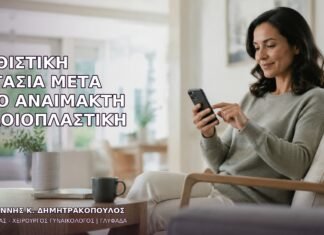 Καθιστική Εργασία μετά από Αναίμακτη Αιδοιοπλαστική