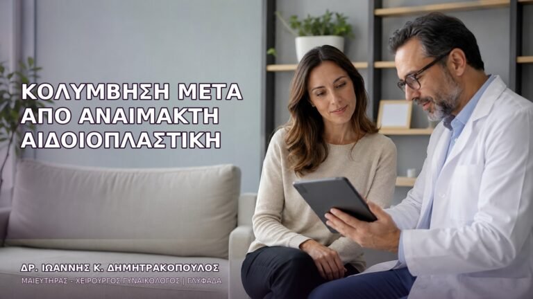 Κολύμβηση μετά από Αναίμακτη Αιδοιοπλαστική
