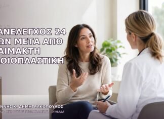 Επανέλεγχος 24 Ωρών μετά από Αναίμακτη Αιδοιοπλαστική Επανέλεγχος 24 Ωρών μετά από Αναίμακτη Αιδοιοπλαστική