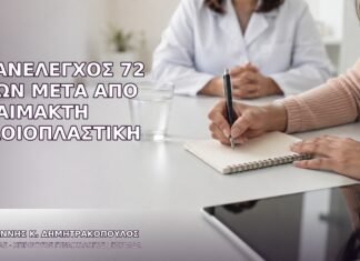 Επανέλεγχος 72 Ωρών μετά από Αναίμακτη Αιδοιοπλαστική Επανέλεγχος 72 Ωρών μετά από Αναίμακτη Αιδοιοπλαστική