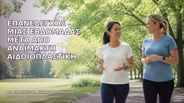 anaimakti-aidoioplastiki-1639 Επανέλεγχος μίας Εβδομάδας μετά από Αναίμακτη Αιδοιοπλαστική