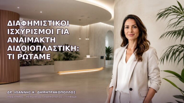 Διαφημιστικοί Ισχυρισμοί για Αναίμακτη Αιδοιοπλαστική: Τι Ρωτάμε