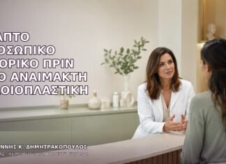 Γραπτό Προσωπικό Ιστορικό πριν από Αναίμακτη Αιδοιοπλαστική