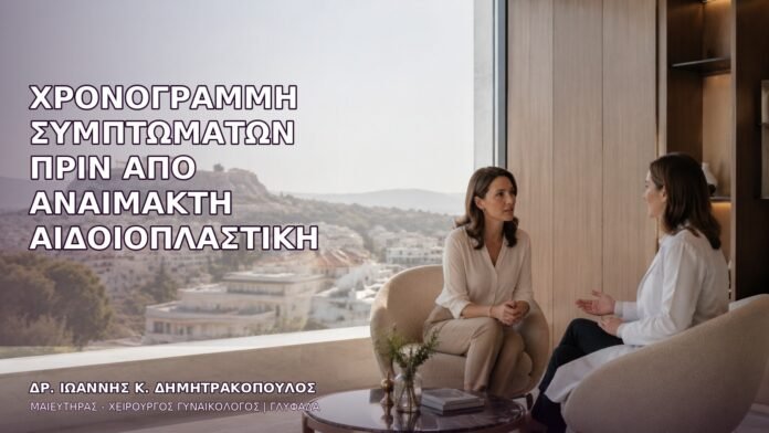 anaimakti-aidoioplastiki-1652 Χρονογραμμή Συμπτωμάτων πριν από Αναίμακτη Αιδοιοπλαστική
