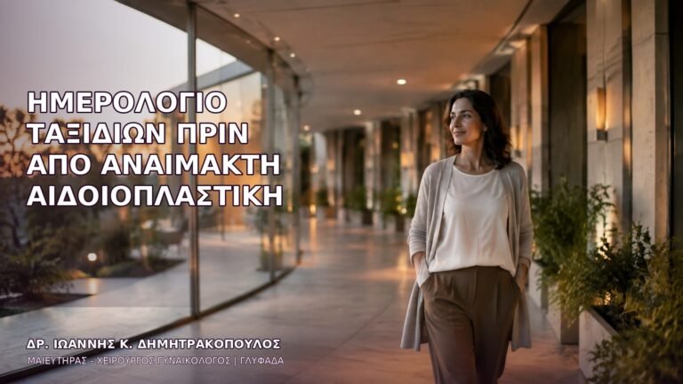 Ημερολόγιο Ταξιδιών πριν από Αναίμακτη Αιδοιοπλαστική