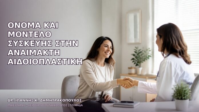 Όνομα και Μοντέλο Συσκευής στην Αναίμακτη Αιδοιοπλαστική