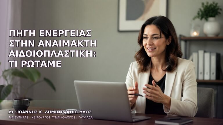 Πηγή Ενέργειας στην Αναίμακτη Αιδοιοπλαστική: Τι Ρωτάμε