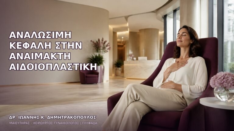 Αναλώσιμη Κεφαλή στην Αναίμακτη Αιδοιοπλαστική