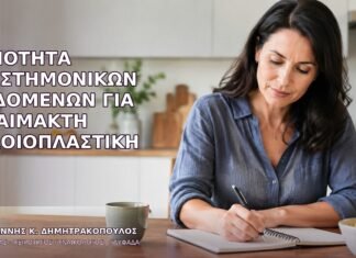 Ποιότητα Επιστημονικών Δεδομένων για Αναίμακτη Αιδοιοπλαστική Ποιότητα Επιστημονικών Δεδομένων για Αναίμακτη Αιδοιοπλαστική