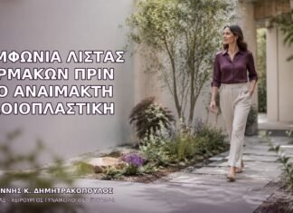 Συμφωνία Λίστας Φαρμάκων πριν από Αναίμακτη Αιδοιοπλαστική