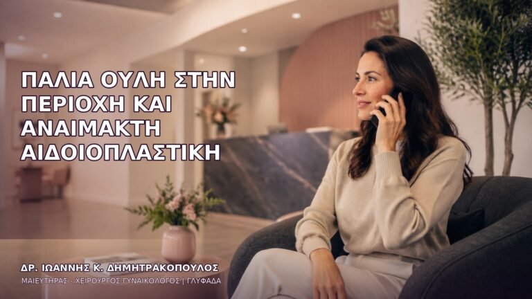 Παλιά Ουλή στην Περιοχή και Αναίμακτη Αιδοιοπλαστική