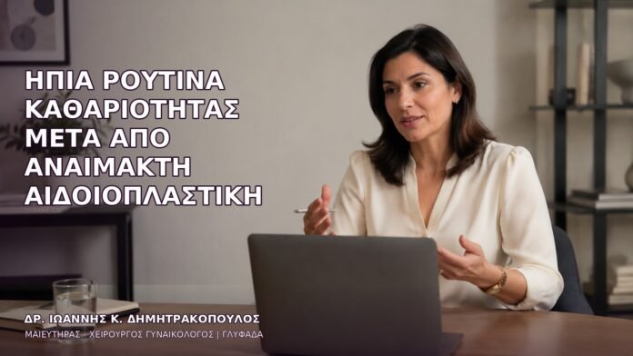 anaimakti-aidoioplastiki-1714 Ήπια Ρουτίνα Καθαριότητας μετά από Αναίμακτη Αιδοιοπλαστική