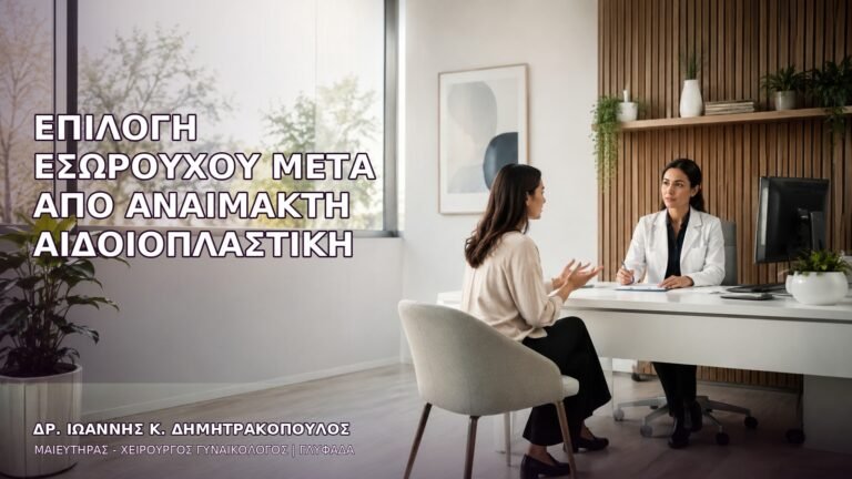 Επιλογή Εσωρούχου μετά από Αναίμακτη Αιδοιοπλαστική