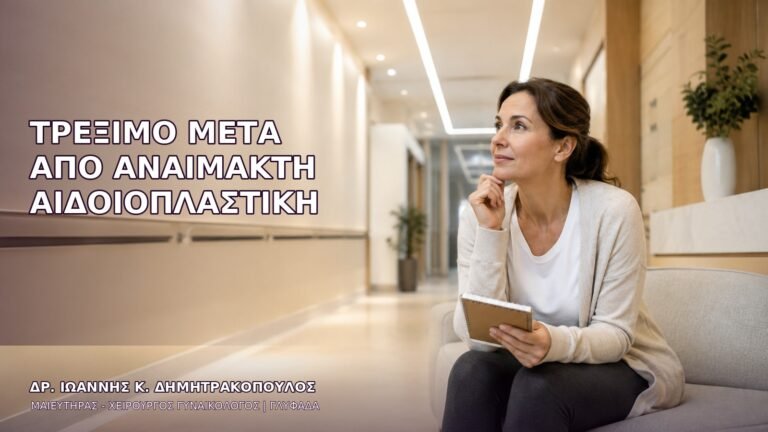 Τρέξιμο μετά από Αναίμακτη Αιδοιοπλαστική