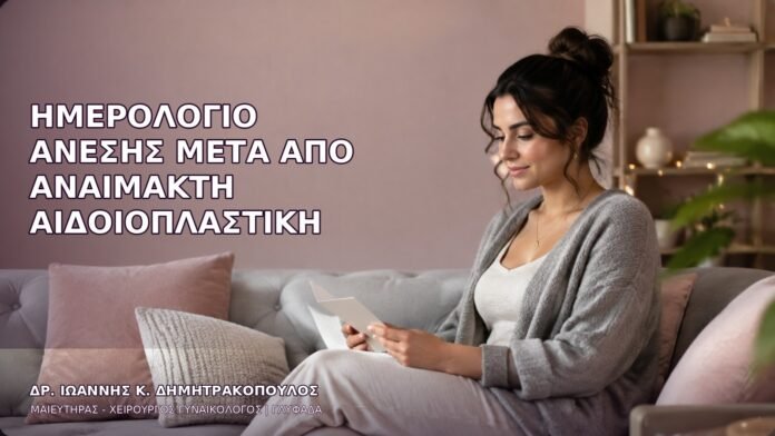 anaimakti-aidoioplastiki-1731 Ημερολόγιο Άνεσης μετά από Αναίμακτη Αιδοιοπλαστική
