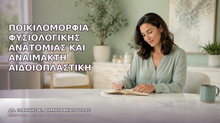 Ποικιλομορφία Φυσιολογικής Ανατομίας και Αναίμακτη Αιδοιοπλαστική