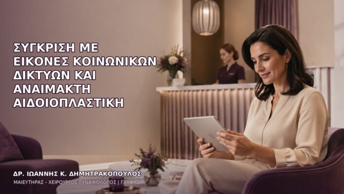 Σύγκριση με Εικόνες Κοινωνικών Δικτύων και Αναίμακτη Αιδοιοπλαστική