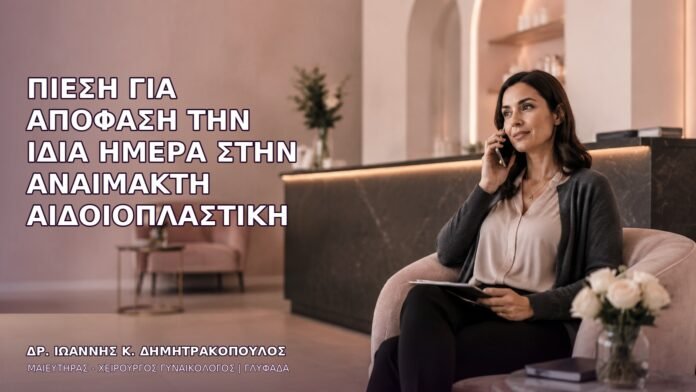 anaimakti-aidoioplastiki-1742 Πίεση για Απόφαση την Ίδια Ημέρα στην Αναίμακτη Αιδοιοπλαστική
